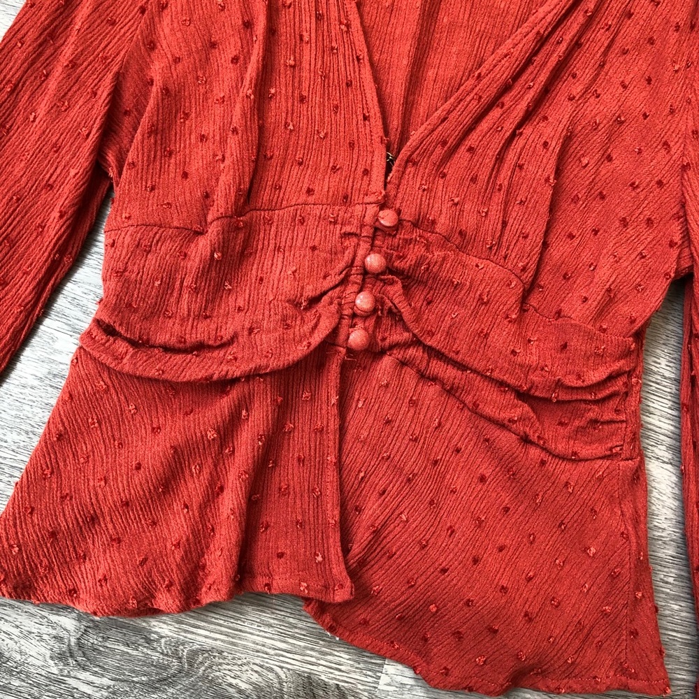 Cropped Blouse - Picture 6 of 9